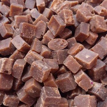 قند قهوه ایی با طعم گل محمدی کد 96