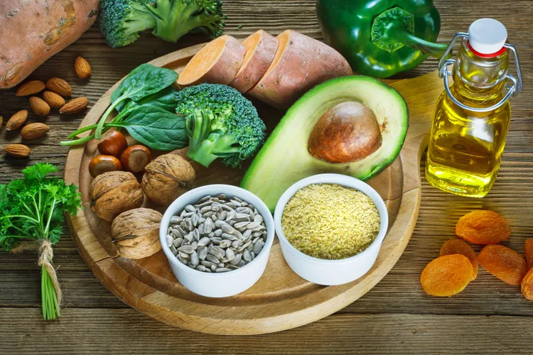 ماده غذایی برای افزایش طبیعی دریافت ویتامین E
