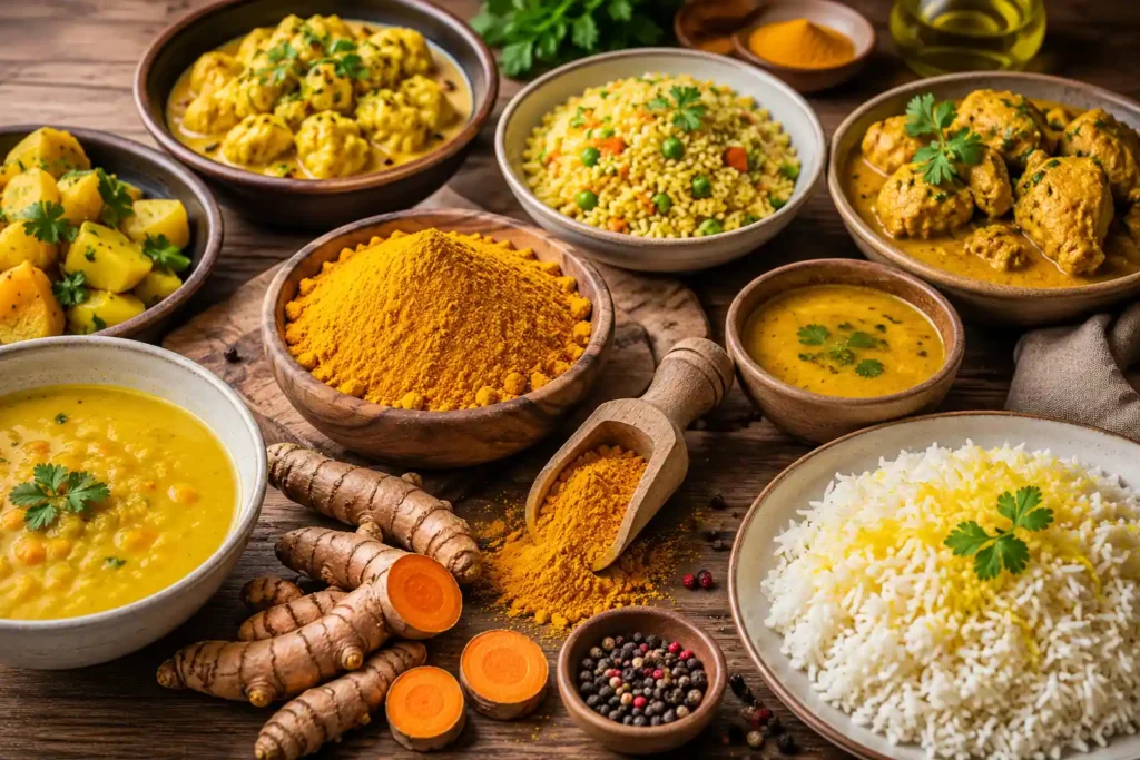زردچوبه در چه غذاهایی استفاده میشود؟ راهنمای کامل کاربرد زردچوبه در آشپزی ایرانی 17 زردچوبه در چه